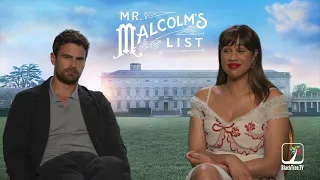 Theo James and Zawe Ashton Mr. Malcolms List