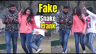 Fake Snake Prank | Most Funny Reaction | LahoriFied