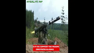 FGM-148 Javelin In Action 😮 • Man-Portable Anti-Tank Missile 🚀💀  MILITARY #Shorts #stealthmp