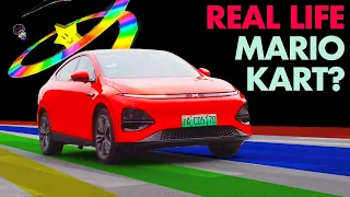 Xpeng Unlimited NGP like driving on MarioKart Rainbow Road?