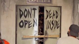 Walking Dead attraction at Halloween Horror Nights Universal Studios Hollywood