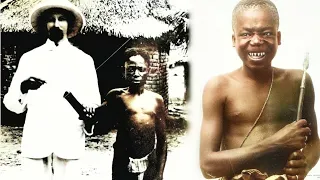 HOW THE BELGIAN INVADERS DESTROYED THE "DEMI-HUMAN" PYGMIES