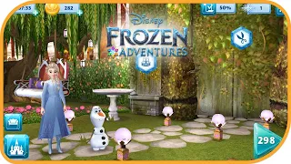 Disney Frozen Adventures - A New Match 3 Game (Castle Garden 8) | Jam City, Inc. | Puzzle | HayDay