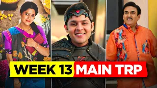 Sab TV Week 13 TRP - Sony Sab Week 13 Main TRP