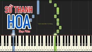 Hướng dẫn piano SỨ THANH HOA | Sheet Free