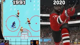 Graphical Evolution of NHL Games (1991-2020)