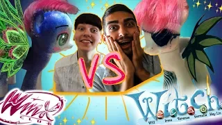 MLP : ВИНКС VS ЧАРОДЕЙКИ / ПОНИ ИГРУШКИ / Valentina Serkova / РЕАКЦИЯ / ФЛАТТЕР И ФИШИ