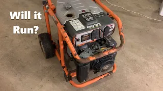 Ridgid Generator Troubleshooting - Will it Run