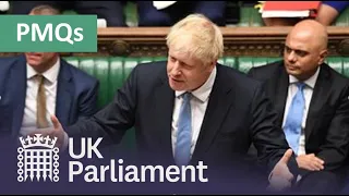 Prime Minister's Questions with British Sign Language (BSL) - 20 October 2021