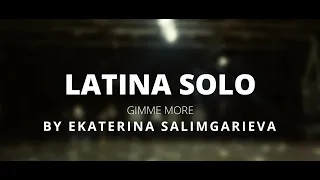 LATINА SOLO. Латина соло. Наставник Екатерина Салимгариева. Екатеринбург. 2dance.