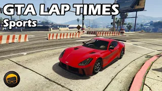 Fastest Sports Cars (2020) - GTA 5 Best Fully Upgraded Cars Lap Time Countdown
