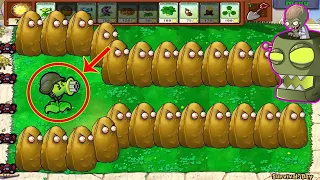 99 Gatling Pea and Tall-nut vs 999 Giga Gargantuar vs  Dr.Zomboss - Plants vs Zombies Mod