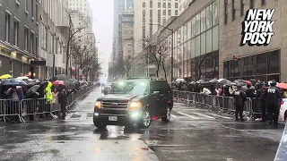 President Biden arrives in NYC ahead of fundraiser