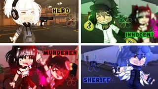 " Murder Mystery 2 " (meme) |FT. OC's | Gacha Nox | Roblox | • By : mochiシ︎ •