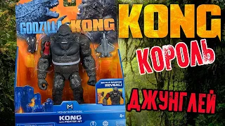 Обзор игровой фигурки Godzilla vs Kong Конг с истребителем