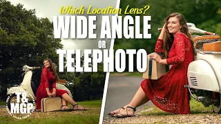 Wide Angle vs Telephoto, Which Lens For Location Portraits? | Photography with Gavin Hoey