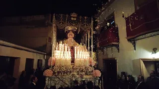 NTRA SRA SOLEDAD CORONADA ,FLORES EN LA CRUZ,SABADO SANTO,HDAD SOLEDAD CORONADA,HUEVAR 30 MARZO 2024