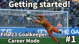 Did EA finally FIXED camera glitch?! - Fifa 23 Goalkeeper Career Mode #1