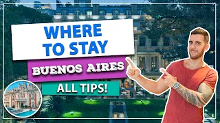 ☑️  Where to stay in BUENOS AIRES! The Best Regions! And how to save a lot on your hotel!