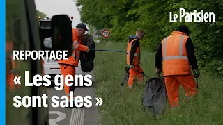 Ces agents ramassent 65 tonnes de déchets par an sur les routes de l'Oise