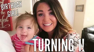 🎈Youngest Turns 1 Year Old! | Stella's Throwback Birthday Vlog