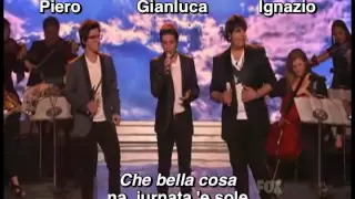 IL VOLO - O sole mio (lyric) American idol