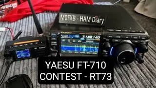 YAESU FT-710 CQ Contests & RT-73 DMR
