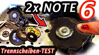 The big cutting wheel test! Two manufacturers fail completely!