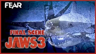 Jaws 3 Final Scene (The Shark's Death) | Fear