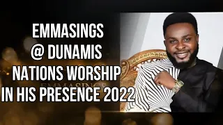 EMMASINGS AT 2022 NATIONS WORSHIP IN HIS PRESENCE - nations worship in his presence 2022 dunamis