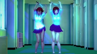 saiko and elissu caramelldansen dance (short clip)