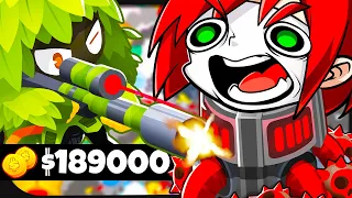 Ich zeige ihm das LEGENDÄRE 189.000$ UPGRADE! 🎈 Bloons Tower Defense 6