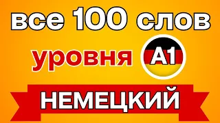 100 САМЫХ ВАЖНЫХ И ИСПОЛЬЗУЕМЫХ СЛОВ НА НЕМЕЦКОМ! Немецкий для начинающих