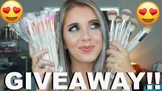 No Bullsh*t Honest Review NEW Blingedbrushes Bring On The Bling Brush Collection Plus Giveaway!