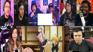 SEVEN DEADLY SINS EPISODE 2 REACTION MASHUP!! [ RE-UPLOAD]