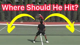 How To Win When Your Opponent Attacks (Tennis Singles Strategy)