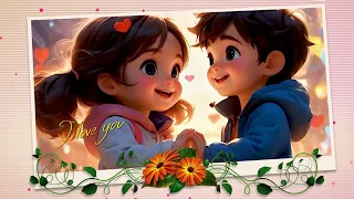 Футаж Анімація "I love you"  2024 / Footage Animatsia / #footage #iloveyou  you