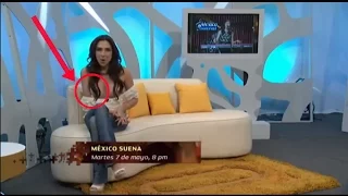 Presentado se le cae La Blusa en TV En Pleno programa (En seña la blancura)