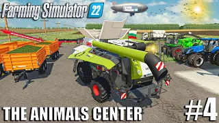 New Harvester and Selling 1.2 MILLION SILAGE | Animals Center | Timelapse #4 | Farming Simulator 22