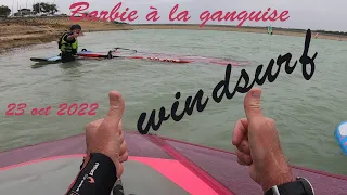 windsurf - la ganguise - 23 octobre 2022 - découverte du plan d'eau pour Christophe