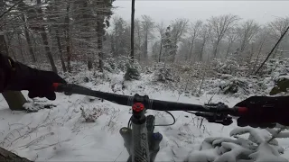 Besspiny | ENDURO MTB | Trzonka zimą