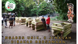 UNIK, NGABEN 8 JENASAH DIBAKAR DIHARI YANG SAMA. ADA APA YA ?