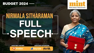 Budget 2024: Finance Minister Nirmala Sitharaman's Full Speech With Chapters | Interim Budget Speech