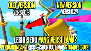 PERBANDINGAN Stumble Guys Versi OLD 0.3 Ke 0.29! Panjat Pohon Honey DROP! - Stumble Guys Indonesia