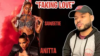 Two Queens On One Track!| Anitta - Faking Love (feat. Saweetie) [Official Music Video] REACTION!!