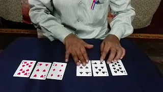 513. magic bit. 3  black cards, and + 3. red cards  magic. bit. k.krishna murthy.