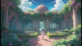 Celestial Courtyard - Lo fi Urban Chill [Heavenly Beats & Urban Relaxation]