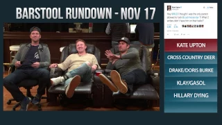 Barstool Rundown - November 17, 2016