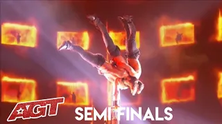 Messoudi Brothers: Accept Simon Cowell's Danger Challenge and WOW!  | America's Got Talent 2019