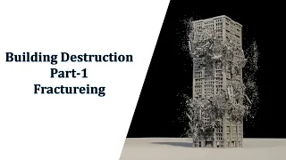 Building Fracture || Part-1 Fracturing || Houdini tutorial